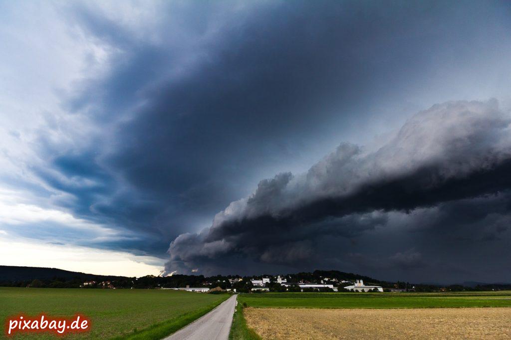 Unwetter Warnung