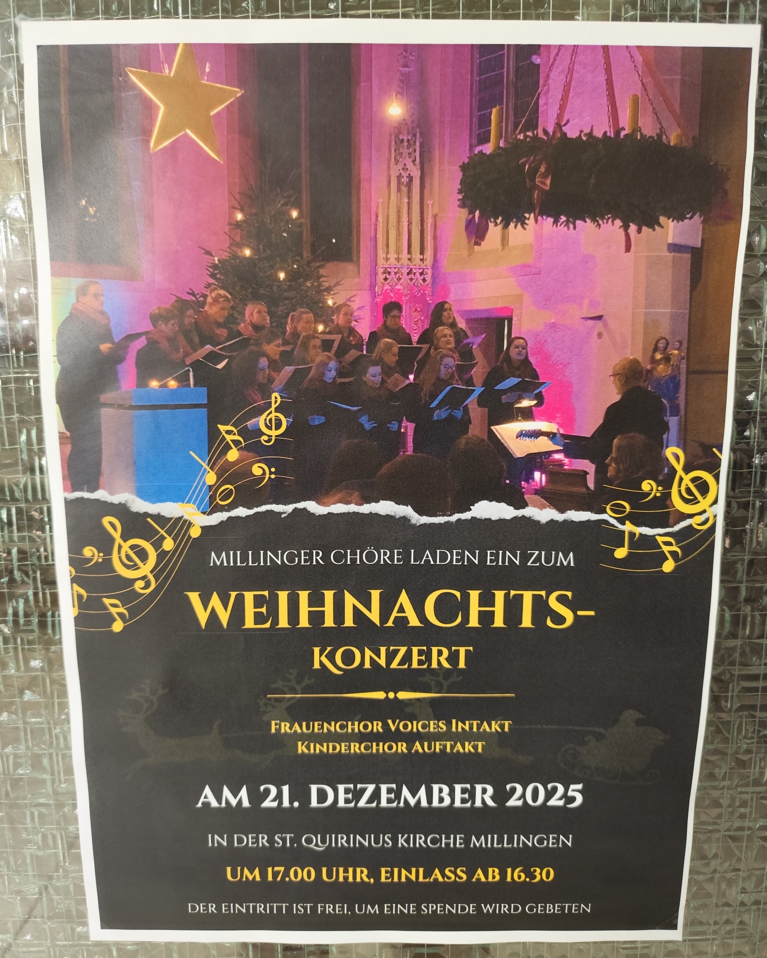 Millinger Chöre laden ein