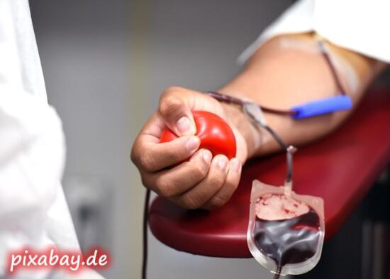 Blutspenden im Bürgerhaus REES
