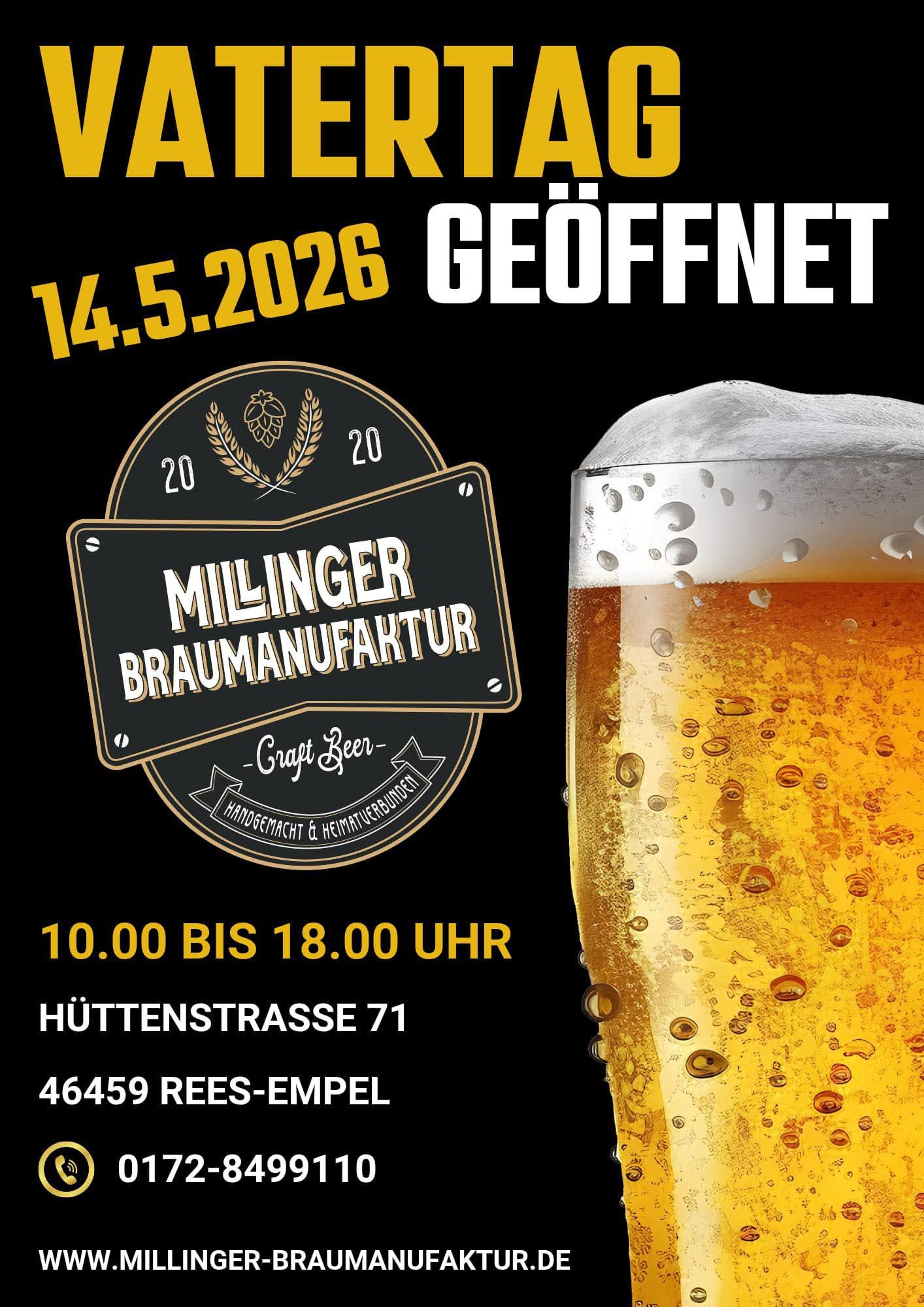 Brauerei geöffnet
